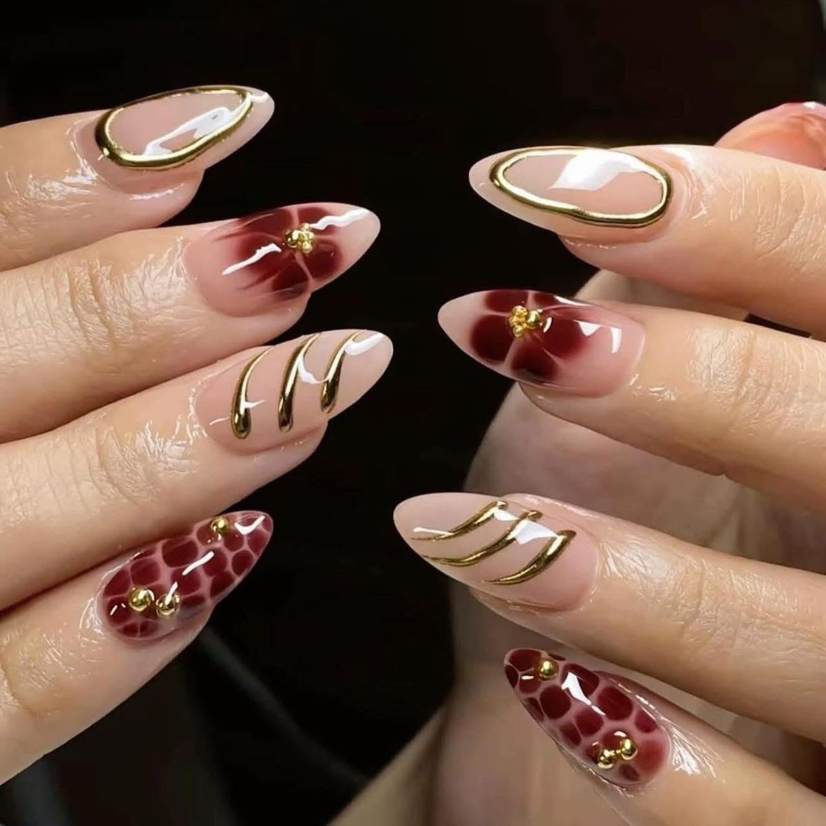 Custom nail art